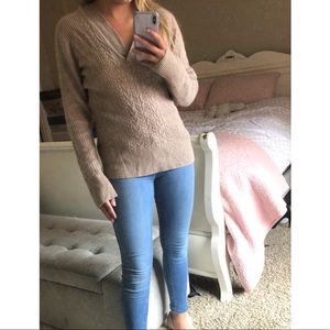 100% CASHMERE Evelyn Grace hooded sweater